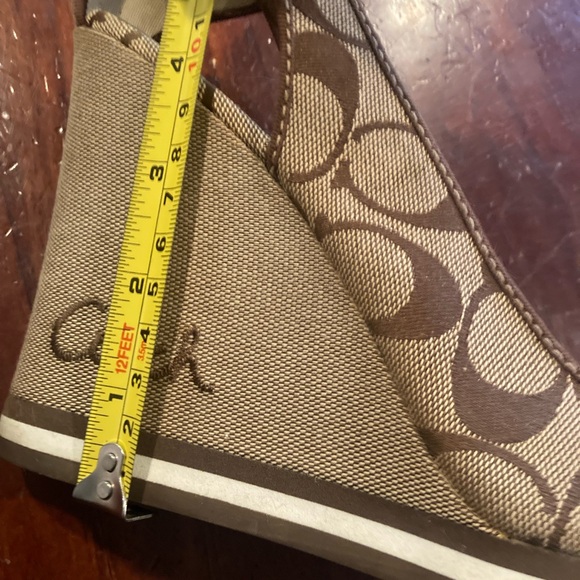 Coach wedge heels 8.5 - Picture 7 of 9